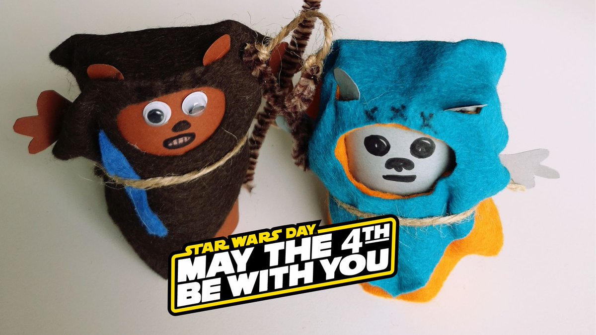 Looking for something for your little Jedis to do on 'Star Wars Day' - May the Fourth? 😉 Our Warrington Museum team will be taking this Saturday's Crafternoon session to a galaxy far, far away to make Ewoks out of paper tubes 😊 It's free - simply drop in between 1pm & 2.45pm.