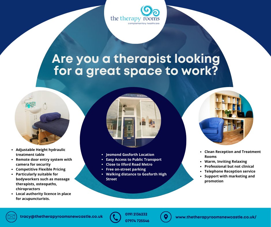 Could you be a good fit for our team? We are looking for an #Osteopath or #Chiropractor who may be looking for a room in #Newcastle #nefollowers ow.ly/TJ8B30szutF