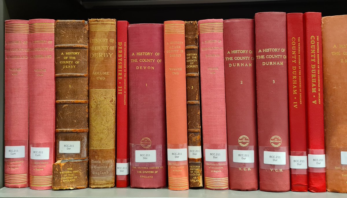 With their myriad of activities the VCH is central to so much English local history research and a lynch-pin, whether in physical or digital format, to the IHR library's #localhistory collections.
#VCHDay @VCH_London