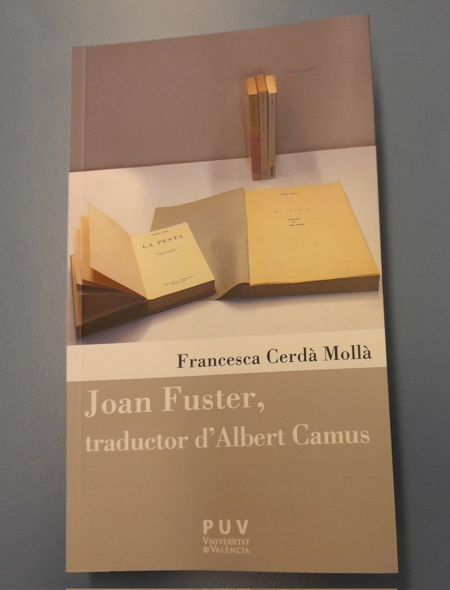 📚 Joan Fuster, traductor d'Albert Camus
✒️ Francesca Cerdà Mollà
Grup de recerca TRILCAT @TraduccioUPF @UPFBarcelona