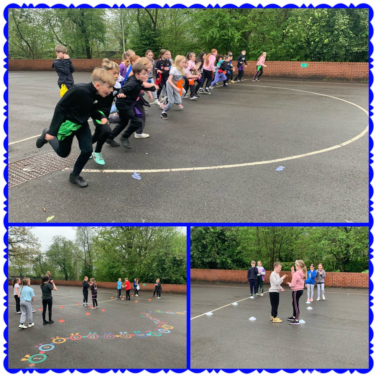 Dosbarth Helyg were brilliant team players today for our @CCFC_Foundation session! ⚽️ 🥅 🥇 #HealthyHywel #TEAMOaklands