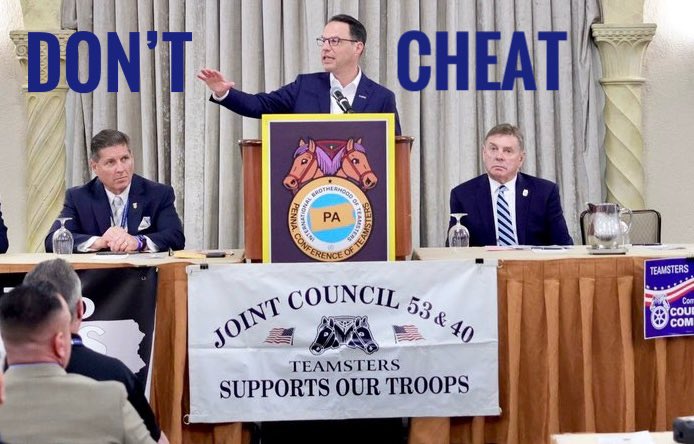 Pennsylvanians will never ever ever ever forget cheaters like @GovernorShapiro