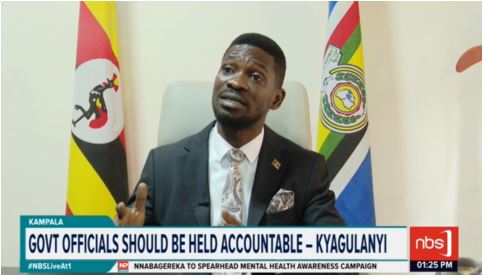 The National Unity Platform has welcomed the recent sanctions by the UK government against several government officials.

The NUP former presidential candidate,@HEBobiwine says it is time that government officials are held accountable for their acts.

#NBSUpdates #NBSLiveAt1