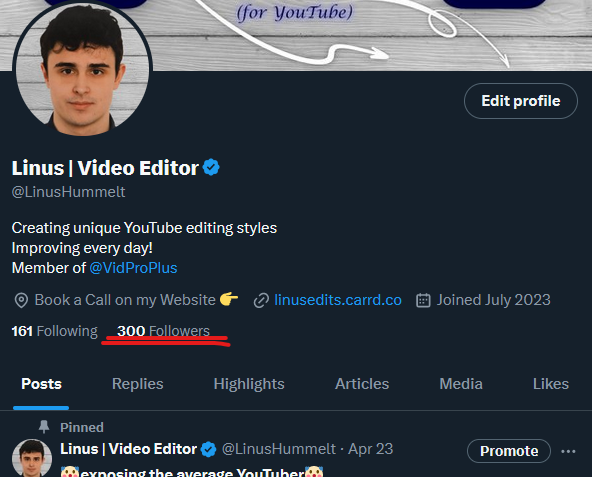 300 let´s goooo! Love you all!🤝