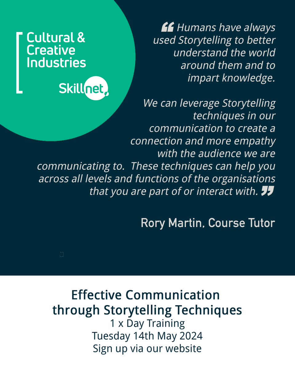 Boost your productivity by mastering effective communication! Join our one-day training course on and unlock the power of traditional storytelling techniques to enhance your business communication skills. tinyurl.com/yckh7wp7