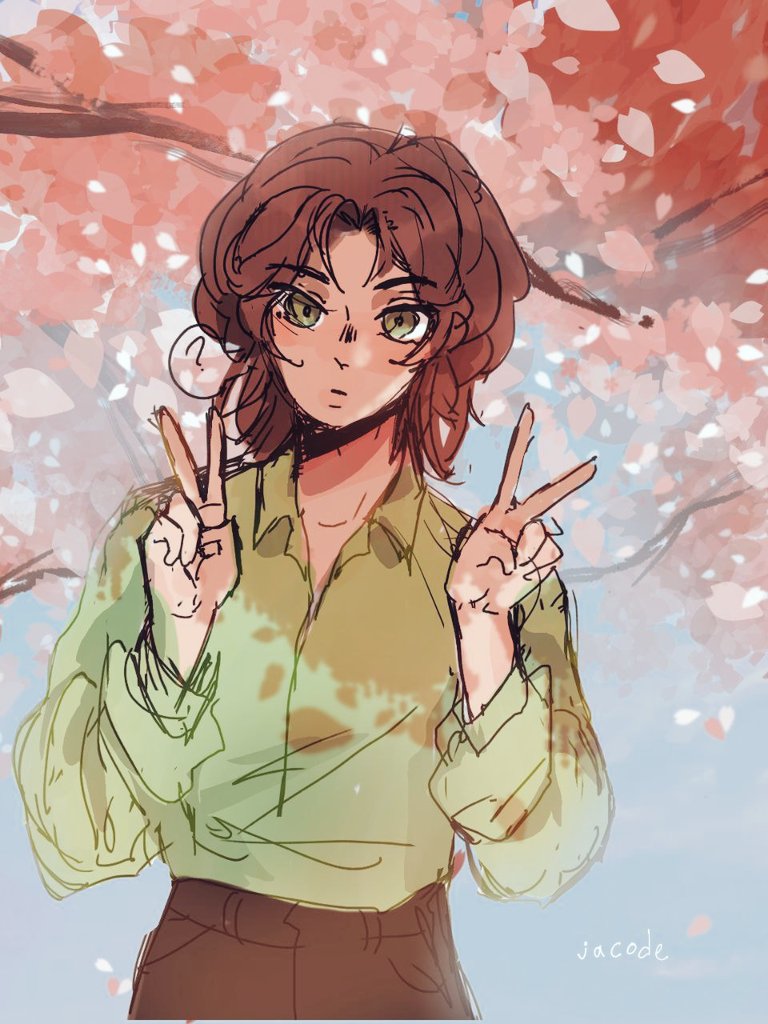 I tried drawing on my phone

#SketchDesign #springst #SAKURA