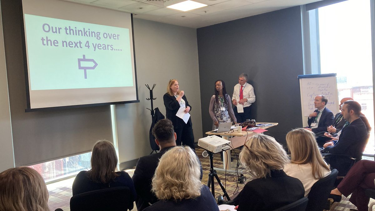 Sarah and Ruth sharing their thinking for the next designation, grown from the honest conversations and challenge they’ve had through their Hub Quality Review trio. #TSHTrainingDay24