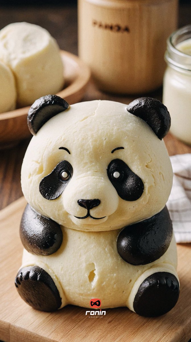 QT your Baking art 

Have you tried our Panda 🐼 Bread ?

#AIArtGallery #AIArt #AIArtistCommunity #AIArtwork #AI #AIDesign #AIanimeart #RoninGraphics