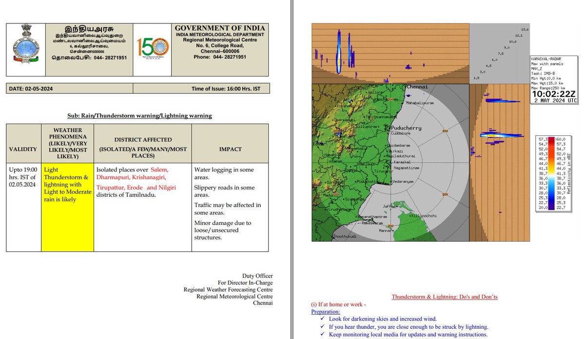 Tamilnadu Weather-IMD (@ChennaiRmc) on Twitter photo 2024-05-02 10:38:13