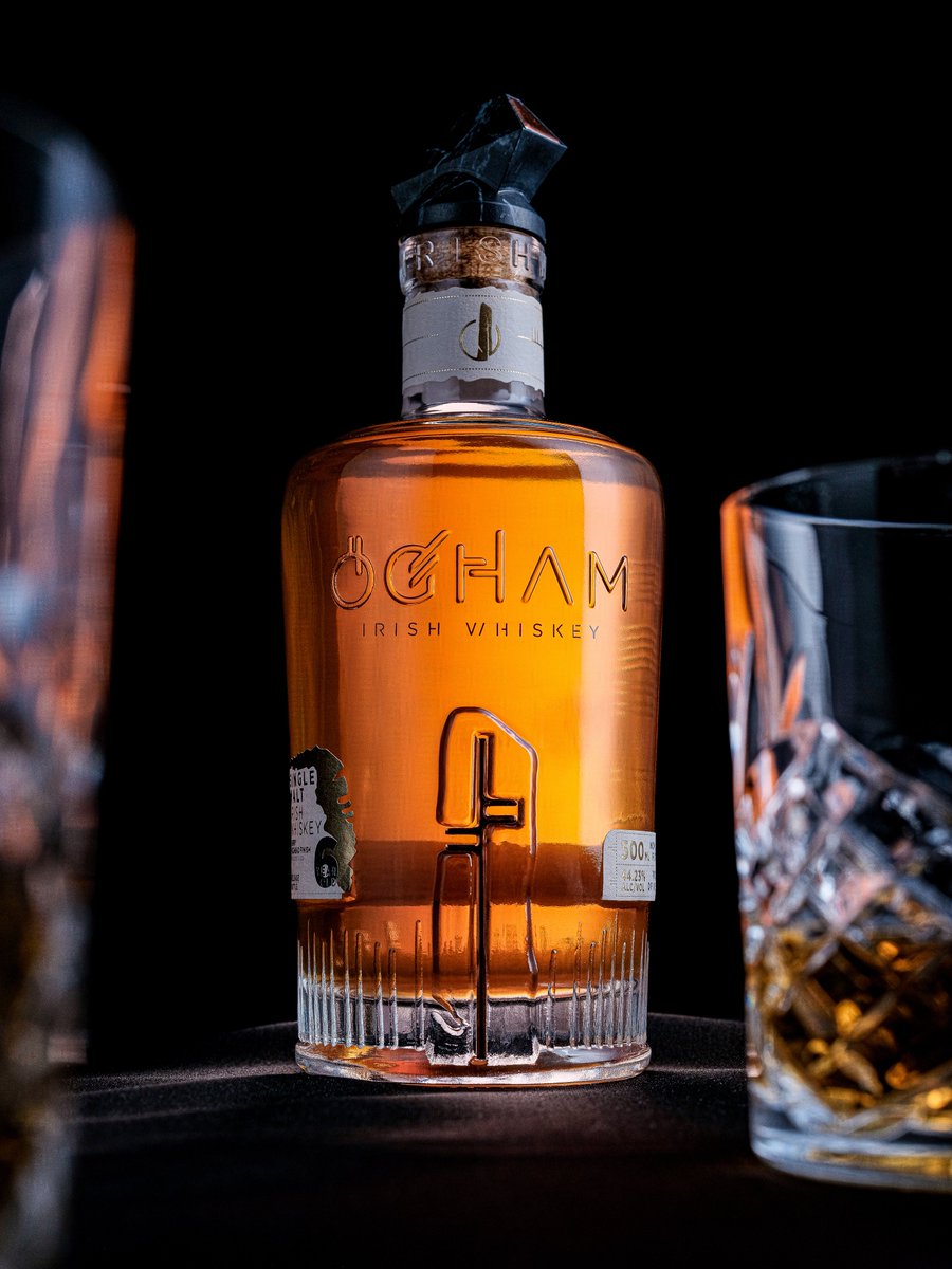 Now available on oghamwhiskey.com, our fourth limited release! Delight your senses with our exquisite 6-year-old Single Malt finished in a Sherry Cask and bottled at 44.23%. 🥃 Secure your bottle today. #OghamWhiskey #LimitedRelease 🌟