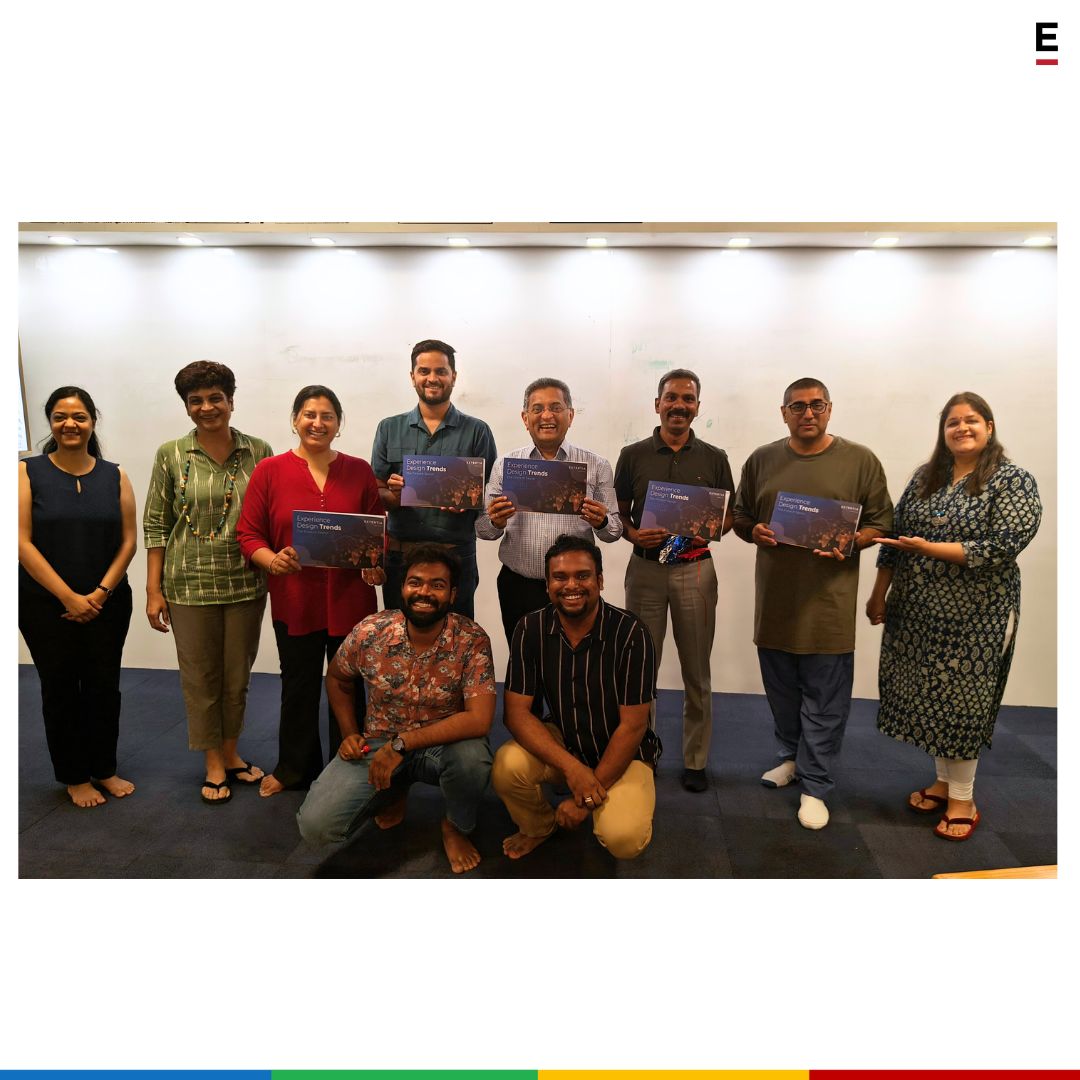 Day 2 of #InternationalDesignDay was unforgettable! It kicked off with Extentia’s leaders guiding us towards the future of design. Later on Himanshu & Saranic led a sessions on storytelling in #UX and visual representation through paper prototyping, respectively.
#Extentia