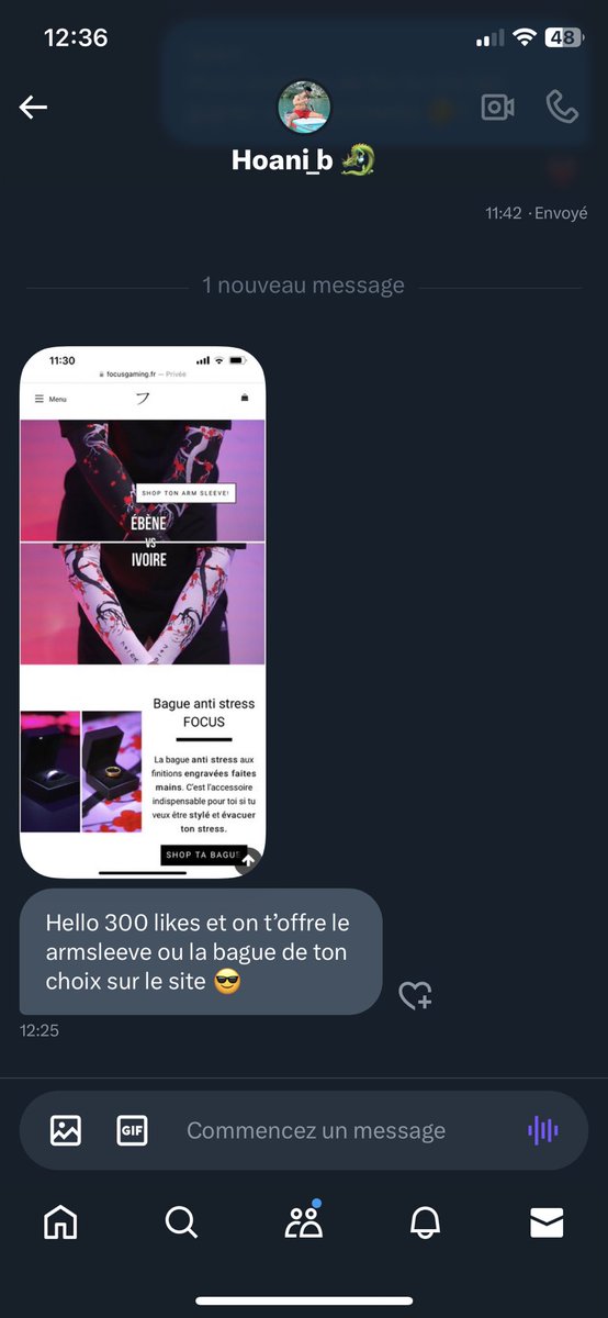 Serval π₯ (@servalv1) on Twitter photo 300 FAV EST <a href="/hoani_b/">Hoani_b π</a> mβoffre une manchette de sa marque Focus !
Cβest assez chaud mais je vous fais confiance . Merci Γ toutes les personnes qui vont fav pour me soutenir β€οΈ
Fav , rt et commente si vous voulez soutenir π 300 FAV EST <a href="/hoani_b/">Hoani_b π</a> mβoffre une manchette de sa marque Focus !
Cβest assez chaud mais je vous fais confiance . Merci Γ toutes les personnes qui vont fav pour me soutenir β€οΈ
Fav , rt et commente si vous voulez soutenir π