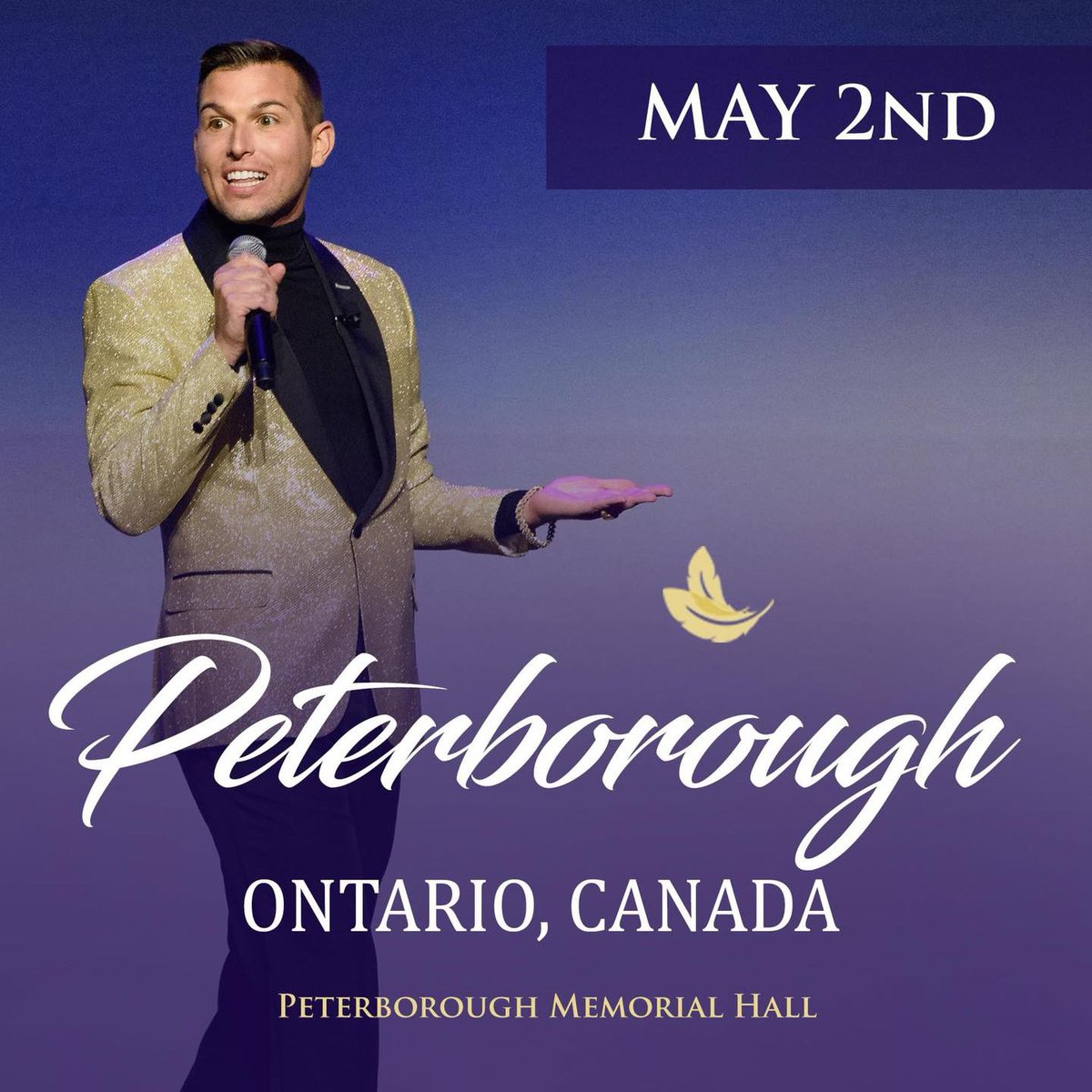 Tonight! Gates 1 & 2 open at 630pm Show starts promptly at 730pm Box office open at 930am for last minute ticket sales or visit memorialcentre.ca or call 705-743-3561