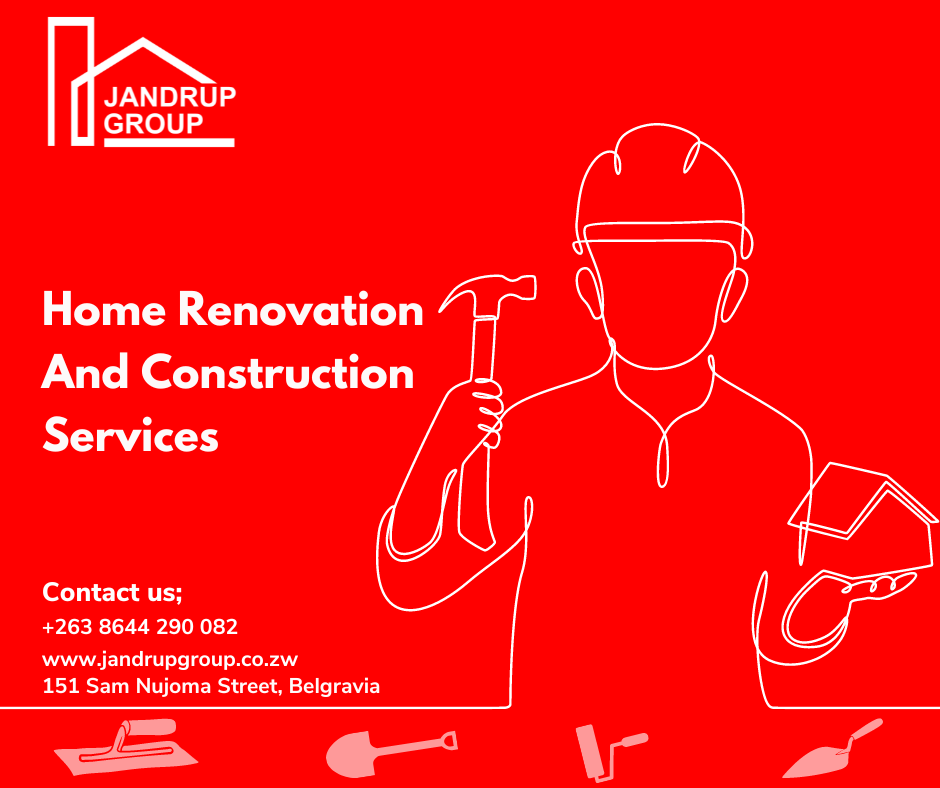 Let the experts at #JandrupGroup handle all your construction needs! We've covered you, from renovations to tiling, driveways to plumbing, and painting to perfection.

#ConstructionServices #QualityWorkmanship #DreamProject #Renovations