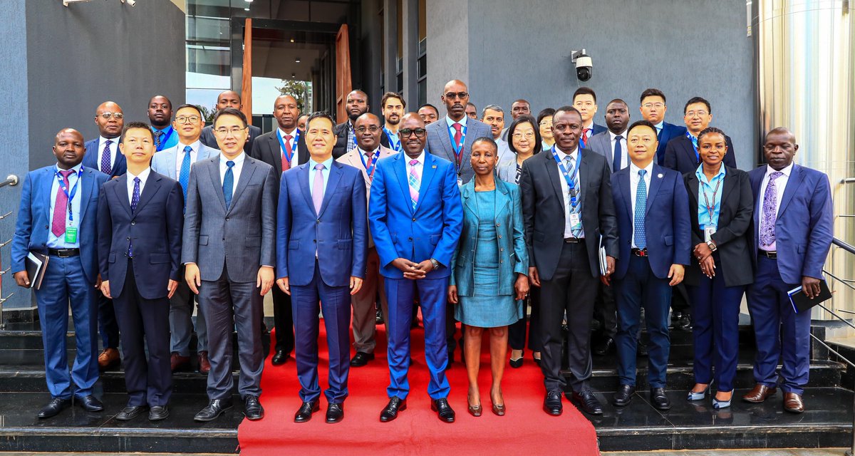 Joined H.E. Zhou Pingjian, Ambassador of China to Kenya, in presiding over the 1st Retreat of the Kenya-China Joint Technical Team on Building a Community with a Shared Future. The retreat showcased Kenya-China Strategic Partnership in Digital Cooperation and its impact to the…