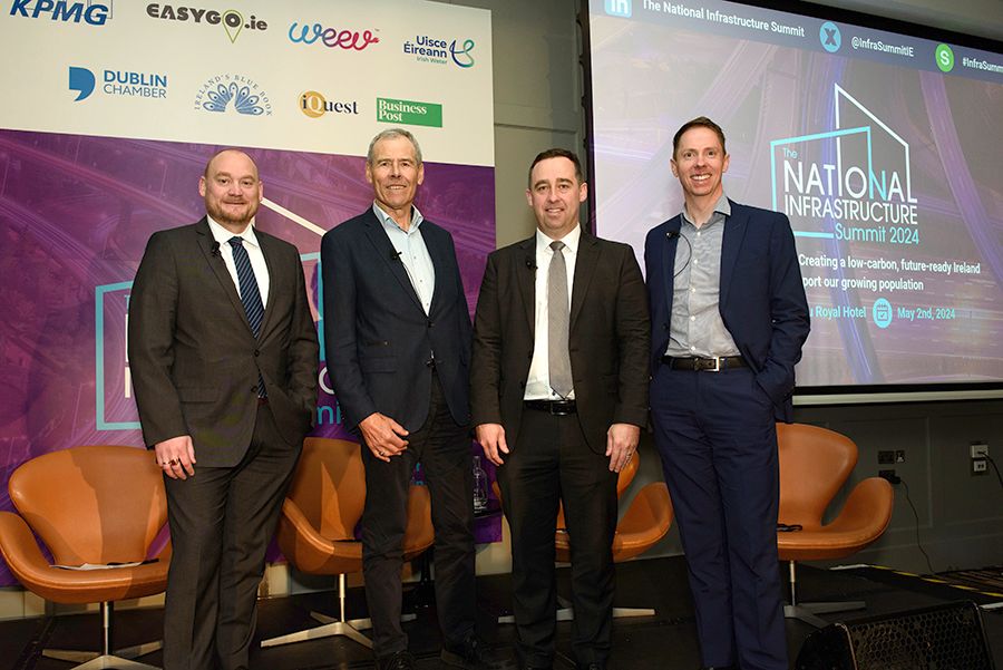 🎙 Panel Discussion Alert! 🎙

Jerry Grant, Kevin Meaney, Paul O’Neill, and Paul Sheridan shared insights on policy alignment, challenges to delivery, and speeding up the process. 

#InfraSummit24 #FuturePlanning #PolicyInsights