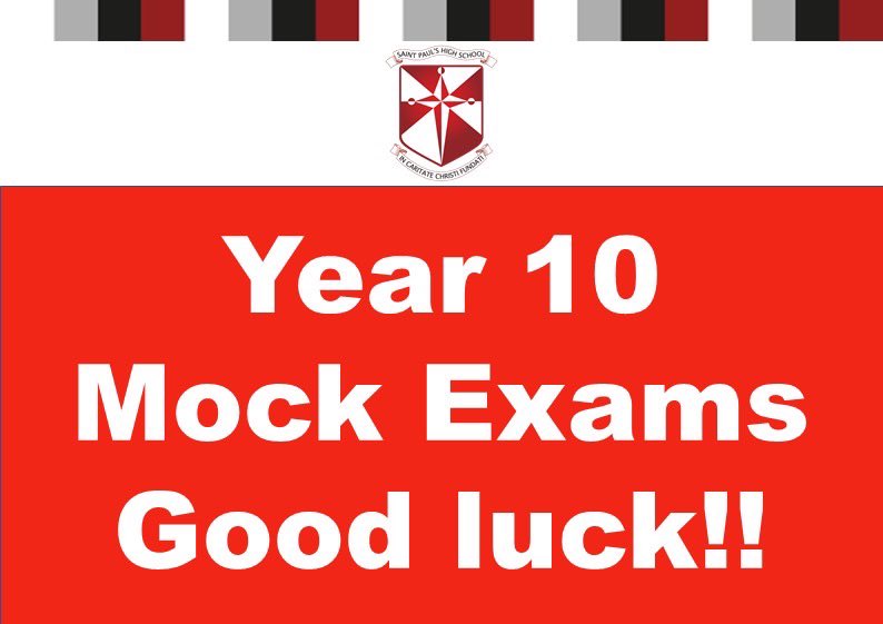 Good luck Year 10!! Our Year 10 mock exams are this week. Make sure you prepare well then we are sure you will shine!! #Wythenshawe #belongbelieveachieve #Exams