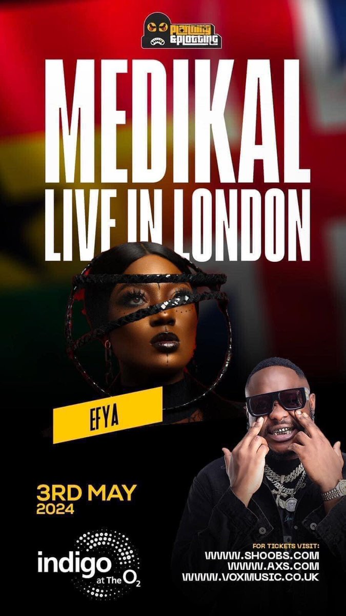 Fiestatvghana's tweet image. #FiestaTV 🇬🇭🚨: Catch a glimpse of @EFYA_Nokturnal rehearsing for Medikal's Indigo 02 concert in London this Friday! 

🎤🎶 #Efya #Medikal #Indigo02