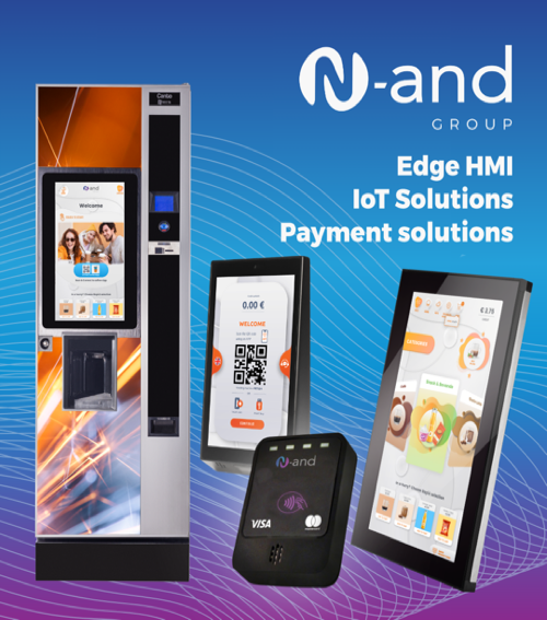 NandGroup's tweet image. N-and Group is making a big splash at Venditalia, happening from May 15th – 18th in Milan! Visit us at Hall 8, Stand E18F09 for a showcase of groundbreaking products and solutions reshaping the vending industry t.ly/Ye3Q9 

#Venditalia #VendingTechnology #Innovation