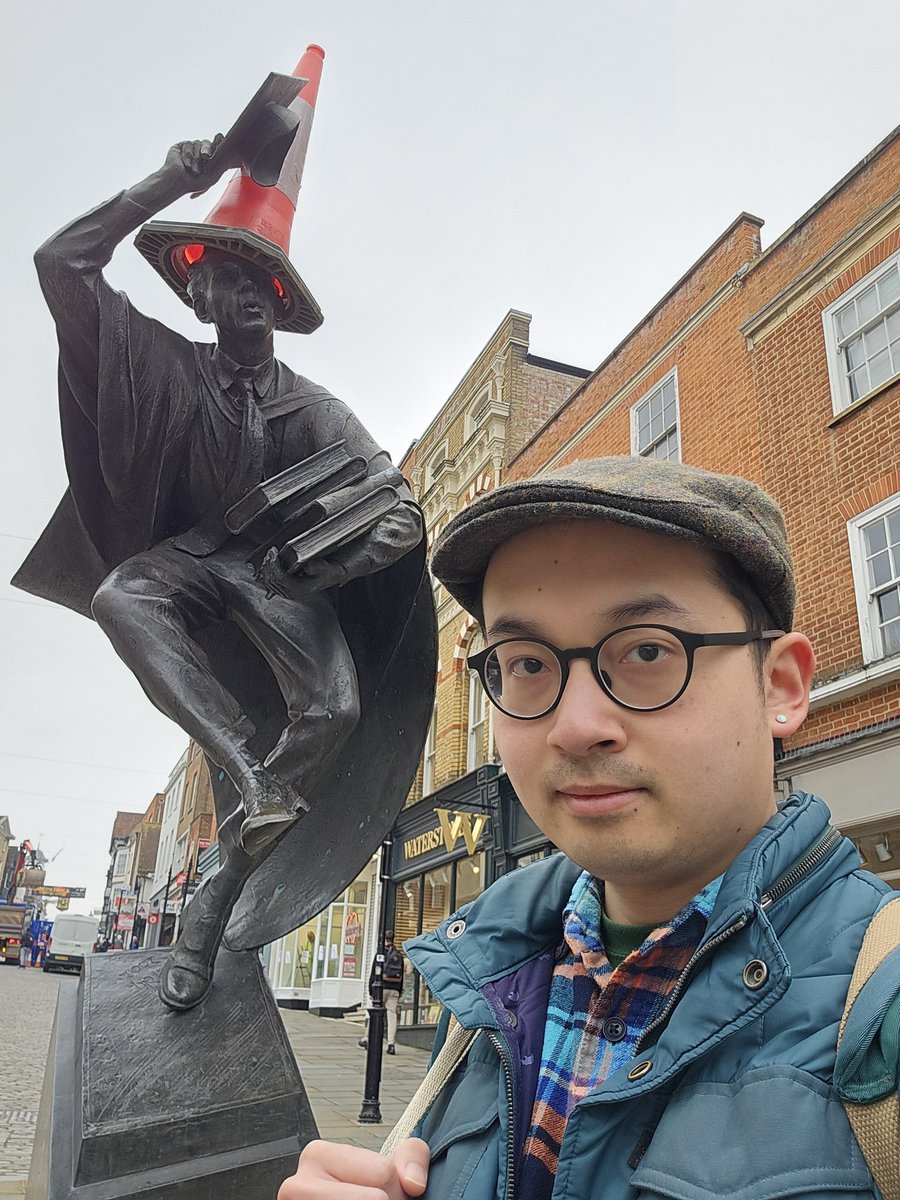 Met a new friend in Guildford. 😂