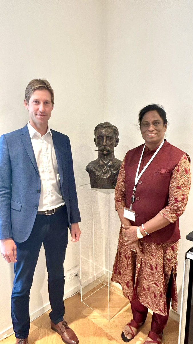 A great start to IOA President PT Usha’s visit to the Olympic House in Lausanne with a meeting on the Olympic Movement followed by one on Governance with Ms Joëlle Simond and Mr Jérôme Poivey, today!

#WeAreTeamIndia