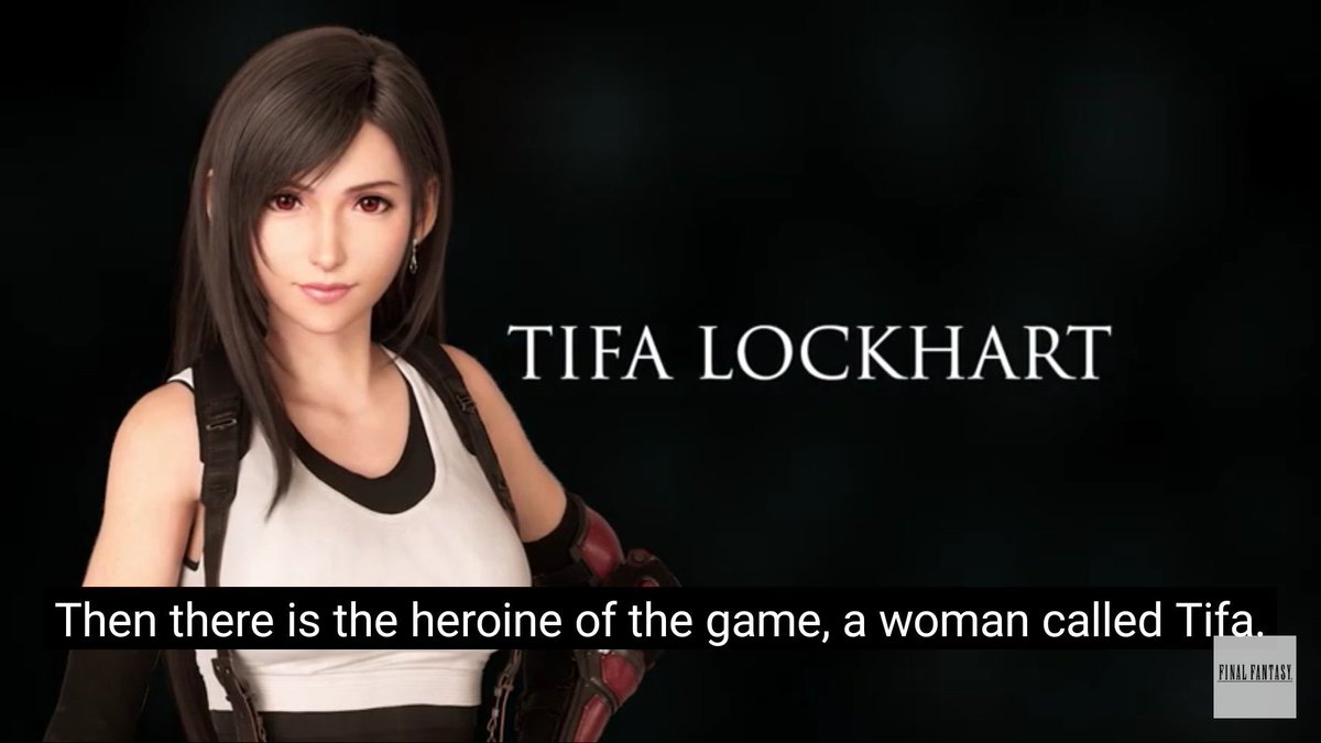 Your tweet REEKS of misogyny. Being attractive and well-written are not mutually exclusive. It shows genuine tone-deafness, delusion, and internalized sexism to boil Tifa's appeal (to a predominantly female audience) down to fanservice. See you in Part 3!