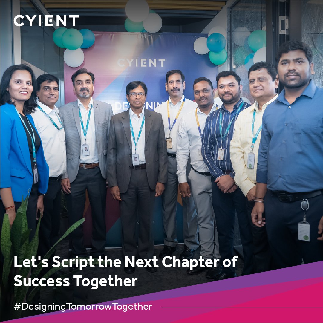 Our latest @Cyient facility in Pune is now open for business in Koregaon Park! With the snip of the ribbon, this #innovation hub in Pune was unveiled by Rajendra Patro, Senior Vice President and Head, Global Delivery. Here's to new stories & success by #DesigningTomorrowTogether.