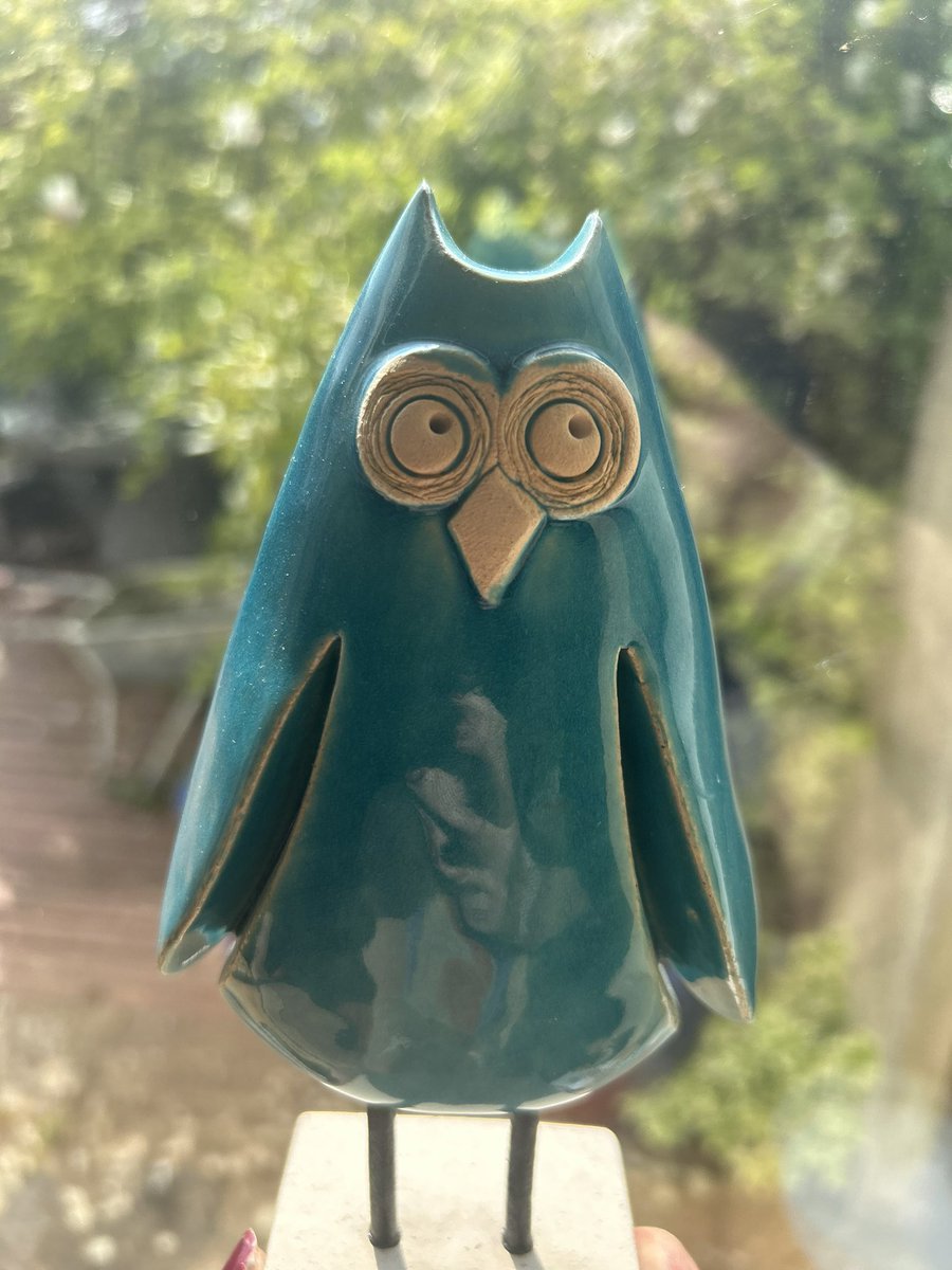 A day of writing reports & funding proposals with this fella beside me. Love this wise owl that @rosawhits gave me a few years ago. He provides inspiration when the muse feels like it has deserted me! 🦉👩🏼‍💻😊