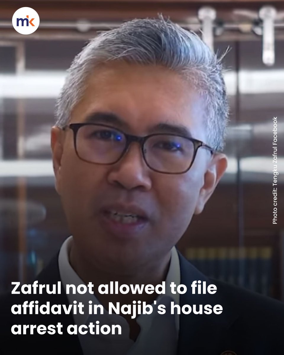 Investment, Trade, and Industry Minister Tengku Zafrul Abdul Aziz failed to obtain court leave to file an affidavit in former prime minister Najib Abdul Razak's house arrest legal action. The senator wanted to file an affidavit to correct the purported factual inaccuracy in…