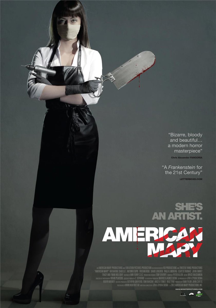 Post your favorite horror movie. Mine: American Mary.🎞️🍿❤️