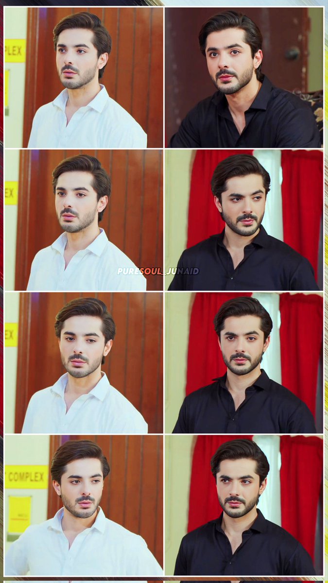 HIM IN WHITE AND BLACK  🤍🥺🖤

@jj_niazi 

#JunaidNiazi | #TumBinKesayJiyen