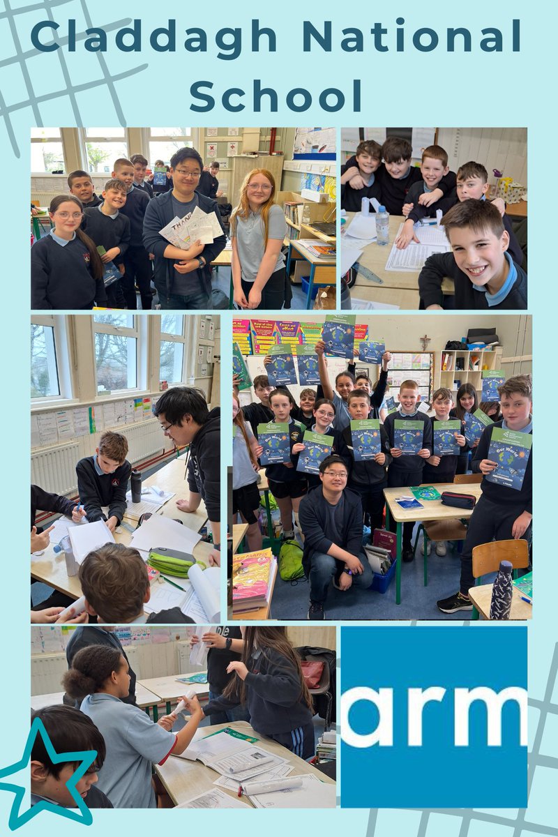 Congratulations Tianle Cheng from @Arm for completing your first programme - Our World - with the students in Claddagh National School who had a great time learning about all things #STEM. Thanks Tianle and teacher Frank! #BelieveInScience #FidelityIreland #inspiringyoungminds