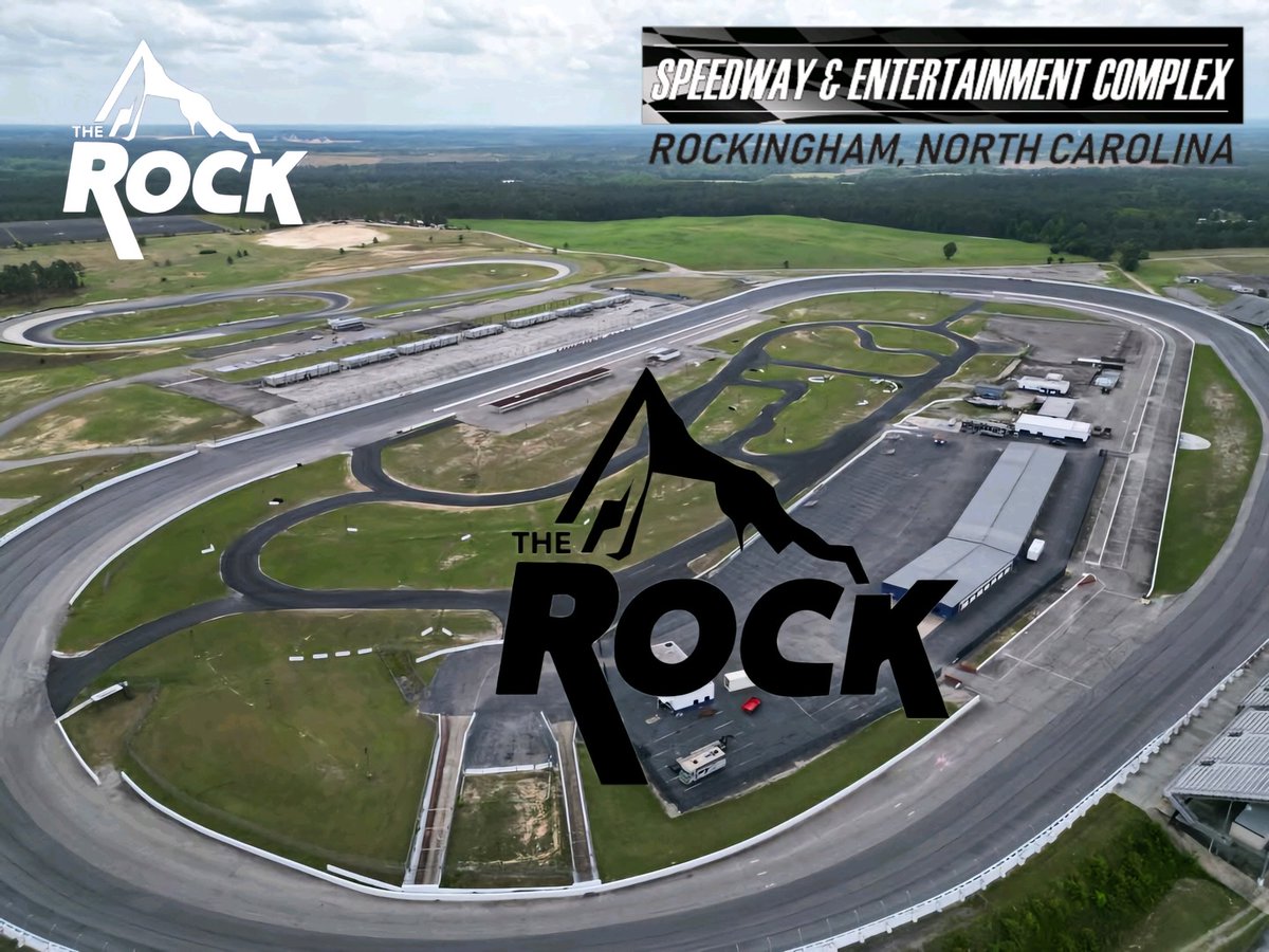 Q: What’s better than one oval?
A: Two 📷
#therock #littlerock #twoinone #twofer #webelieve #doyou #rockinghamspeedway #rockingham #nc