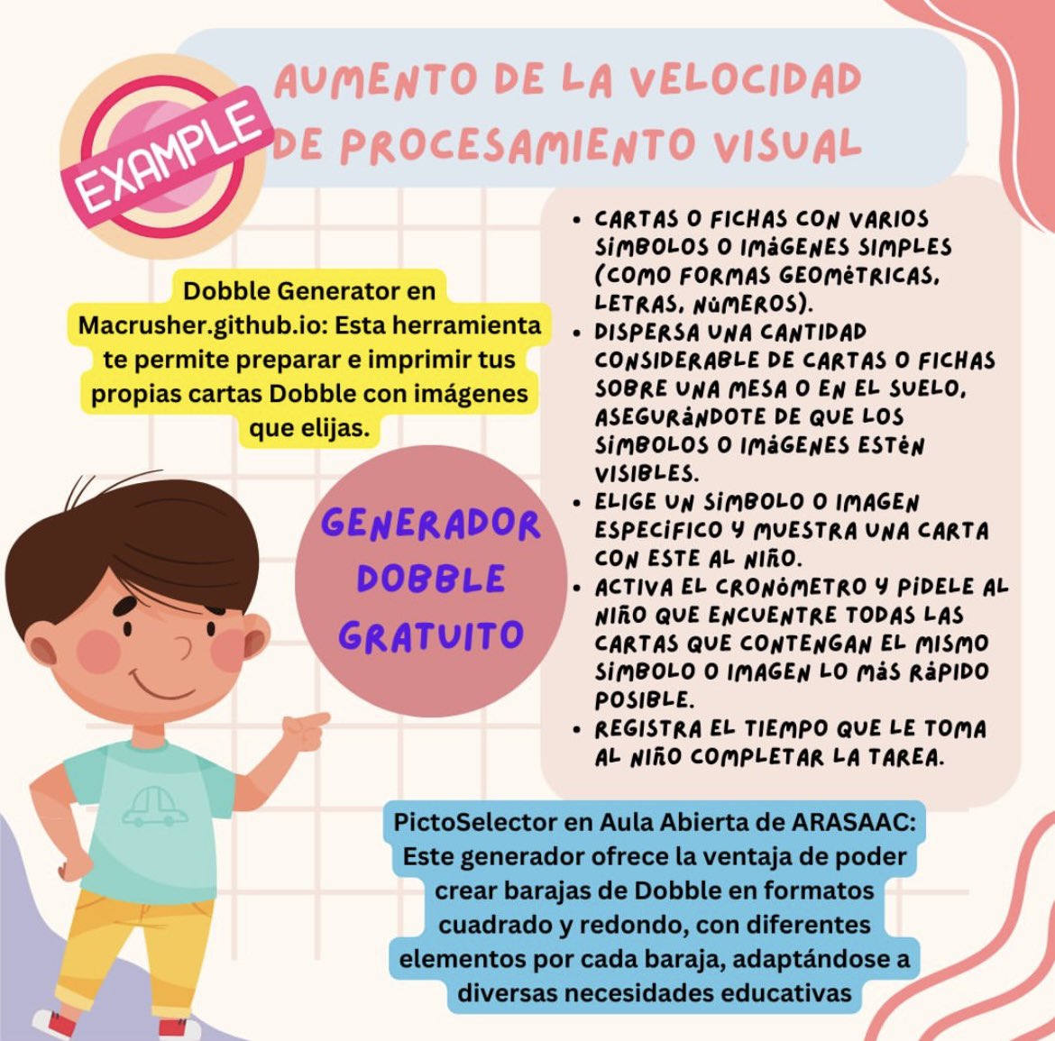 marttaparra_'s tweet photo. 👉🏼Incorporar ejercicios de discriminación visual en el aprendizaje de peques con dislexia puede proporcionar herramientas para favorecer alguna de sus habilidades como la lectura o escritura🗣️👦🏻👧🏻✍🏼 #uv_rtl23 #uv_rtl24 #Dislexia https://t.co/ooXW4XoiMO