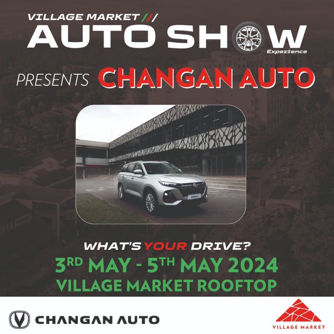 The Village Market Autoshow Experience 2024 offers a unique platform for the public to immerse themselves in the world of automobiles. Industry players converge for the #AutoShowExperience . Only one day to go. 
Village Market Rooftop
VM AutoShow Experience