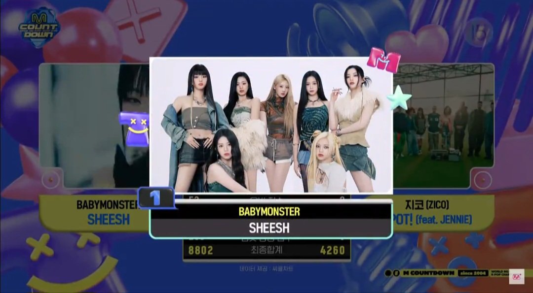 AAAA BABYMONSTER FIRST WIN 🤍

BABYMONSTER FIRST WIN
#BABYMONSTER1stWin 
#SHEESH1stWin @YGBABYMONSTER_