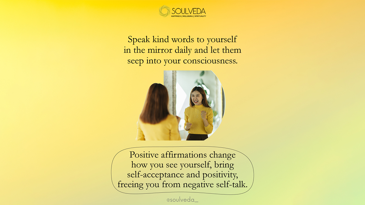 Take a moment every day to speak kindly to yourself in the mirror. Those gentle words can really sink in, you know? 

#SelfLove #PositiveVibes #YouAreEnough #SelfTalk #PositiveSelfTalk #PositiveWords #PositiveAffirmations #GoodVibes #SelfAcceptance #BeKindToYourself