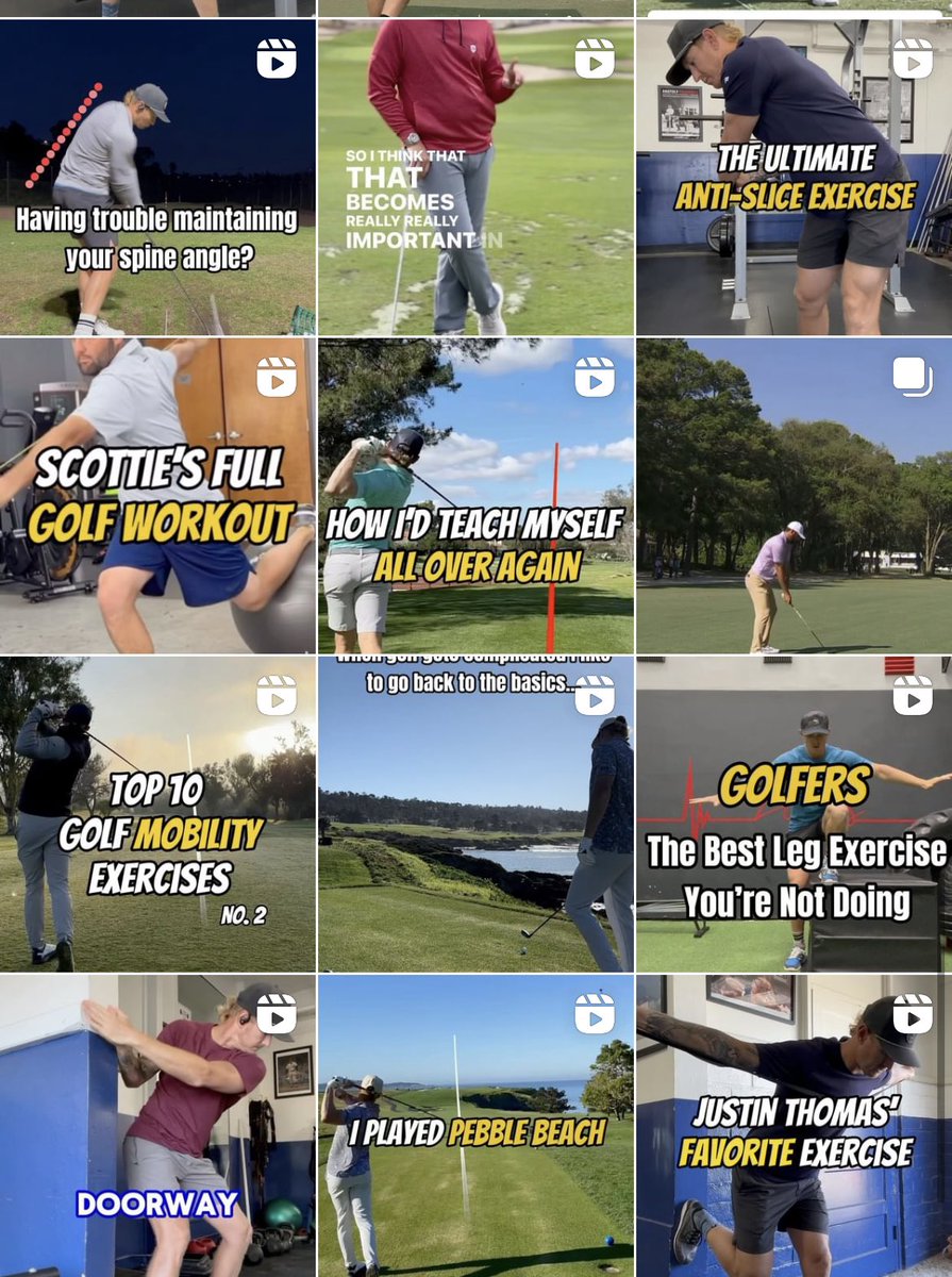 Current GOLF FITNESS content meta is reductive and not really illustrative of the way golfers should train. 

Fear mongering, reductive, fragmented.