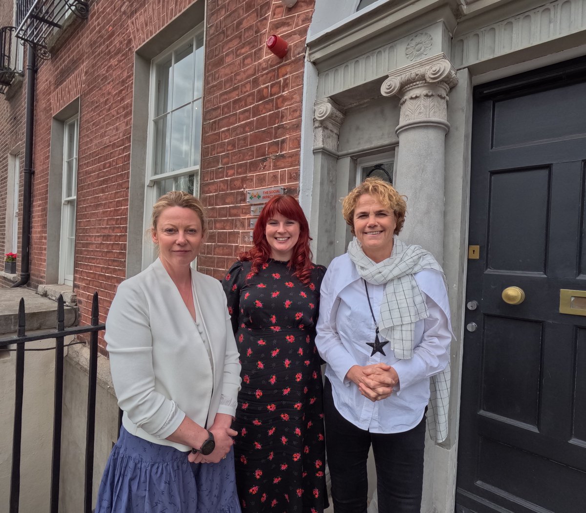 Delighted to have our partners from @DublinRCC at our offices; a great time of informing us of the work on ground and how philanthropy can contribute to the impact of zero tolerance against #DSGBV! Want to join us on this journey to make impact, then reach out to us…
