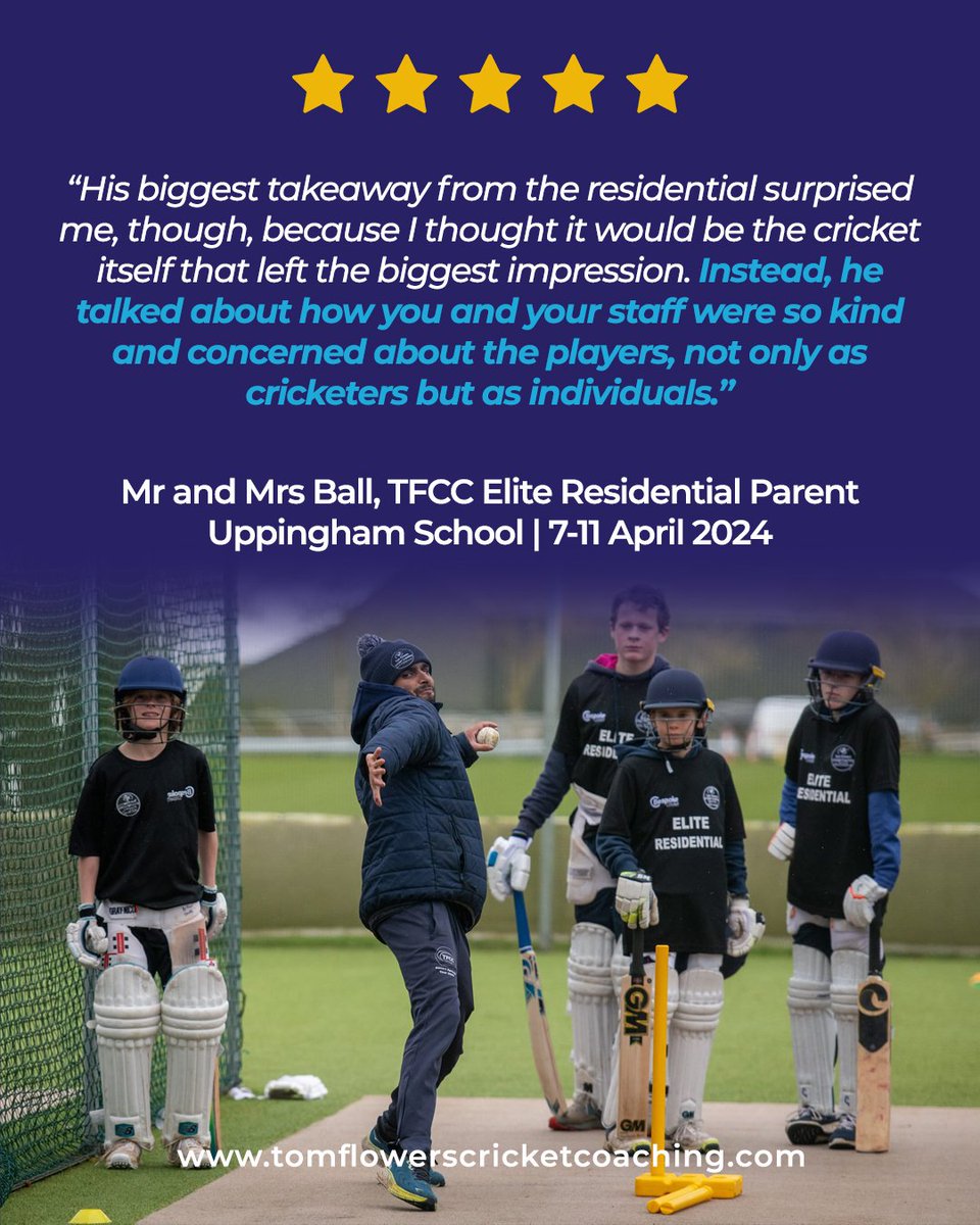 Tom Flowers Cricket Coaching (TFCC) tweet media