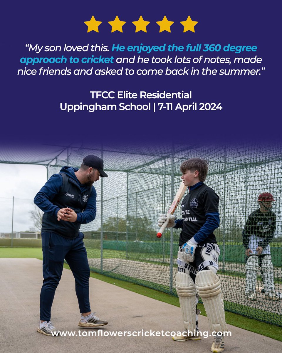 Tom Flowers Cricket Coaching (TFCC) tweet media