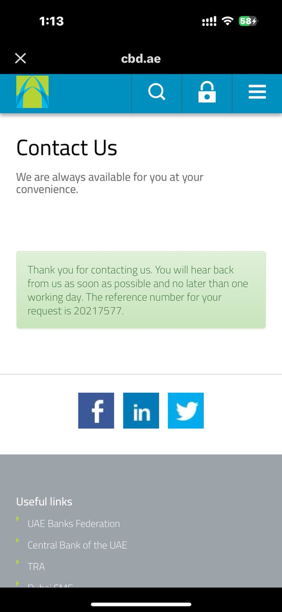 Mhn052's tweet photo. @CBDUAE you guys have worst customer service ever!!
Infact you guys dont even care even if we make complain online which i made on 26th April 2024 https://t.co/ELOn1Tsw0D