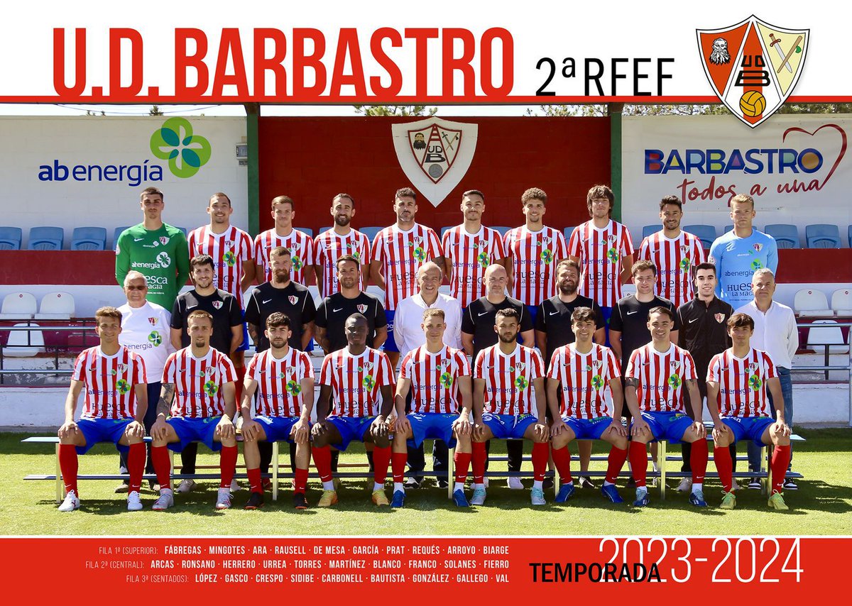 🔴⚪️ | 📸

Fotografía oficial UD Barbastro 2ª RFEF. Temporada 2023/24

#AupaUnión ❤️🤍