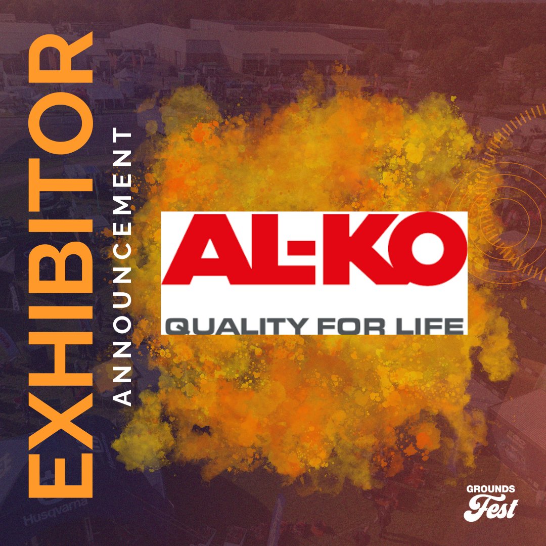 We are delighted to welcome back AL-KO to @GroundsFest 2024! For more information about the company visit alko-garden.uk #tradeshow #groundscare #gardentech