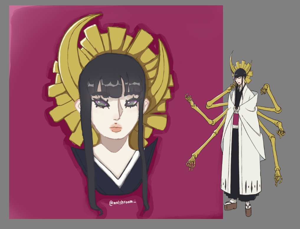 Melshroom_'s tweet photo. Bleach fanart!! #Senjumarushutara #senjumaru #shutara #bleach #bleachanime #art https://t.co/MCd4UfbXar