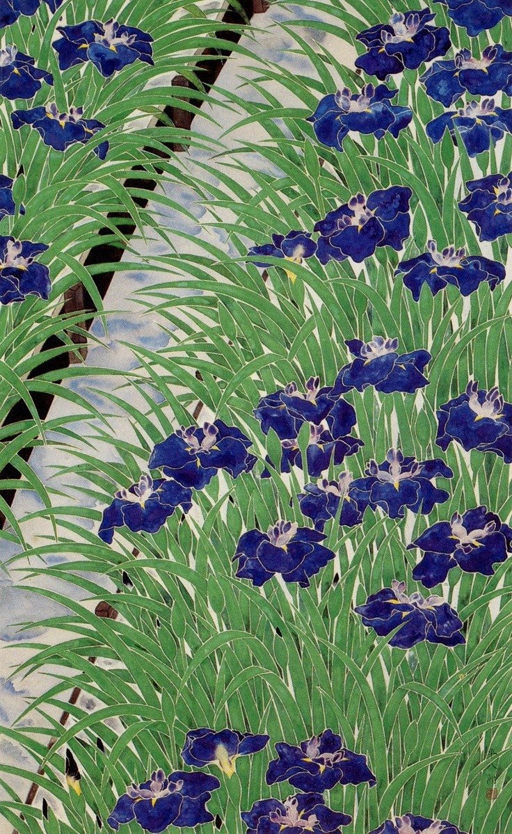 Fukuda  Heihachirō（Japanese 1892-1974）
Iris  1934