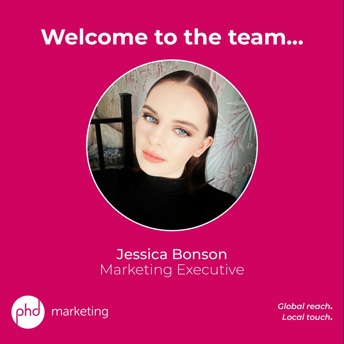 think_b2b's tweet photo. Following David Pittman joining as a Senior Account Manager earlier this week, we're excited to announce that Jessica Bonson joins the PHD Team as Marketing Executive today, bolstering our digital team and bringing a passion for all things digital marketing! https://t.co/kkfh9InYiX