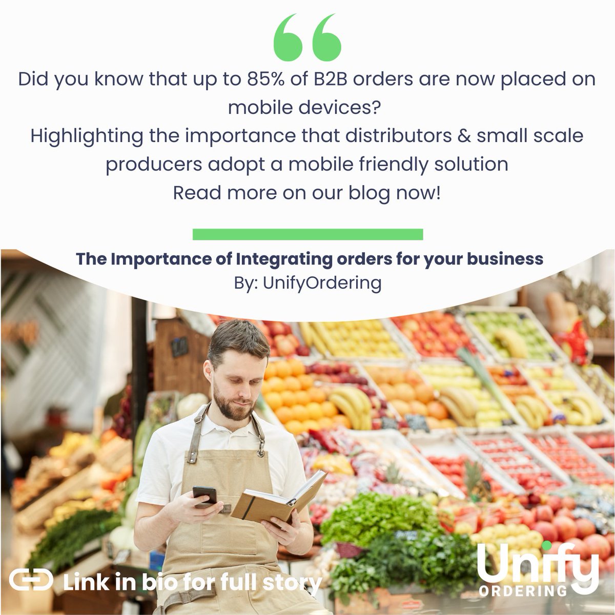 Our new Blog post is out, find out how you could be saving thousands €€€ every month
Link in Bio

#EffortlessIntegration #MaximizeROI #MobileFirst #IntegrationSuccess #UnifyOrdering #InnovationIntegration #HospitalityTech #B2BOrdering #HospitalitySolutions #B2BIntegration