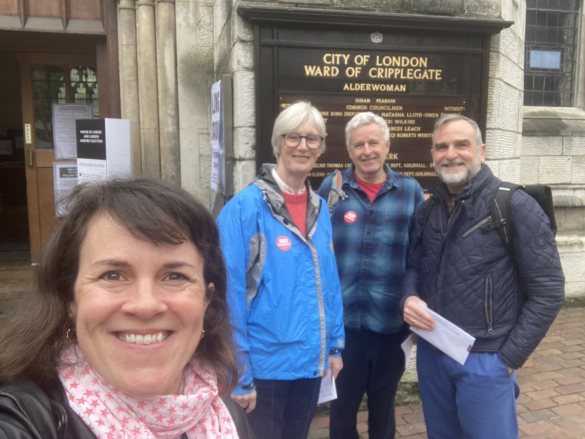 Great chatting to @blp_city and local residents this morning about support for @SadiqKhan @unmeshdesai #LondonElections2024 #VoteLabour