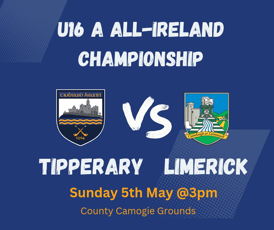 📢 Our U16 team begin their All-Ireland campaign this Sunday at home against Limerick. Be sure to get out and support the team. Tickets on sale now universe.com/users/camogie-…